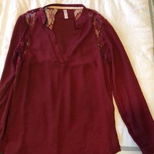 Long sleeve blouse